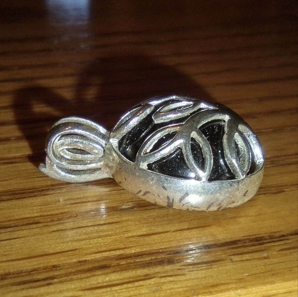 Sterling and onyx tree of life necklace - Picture 15 of 16